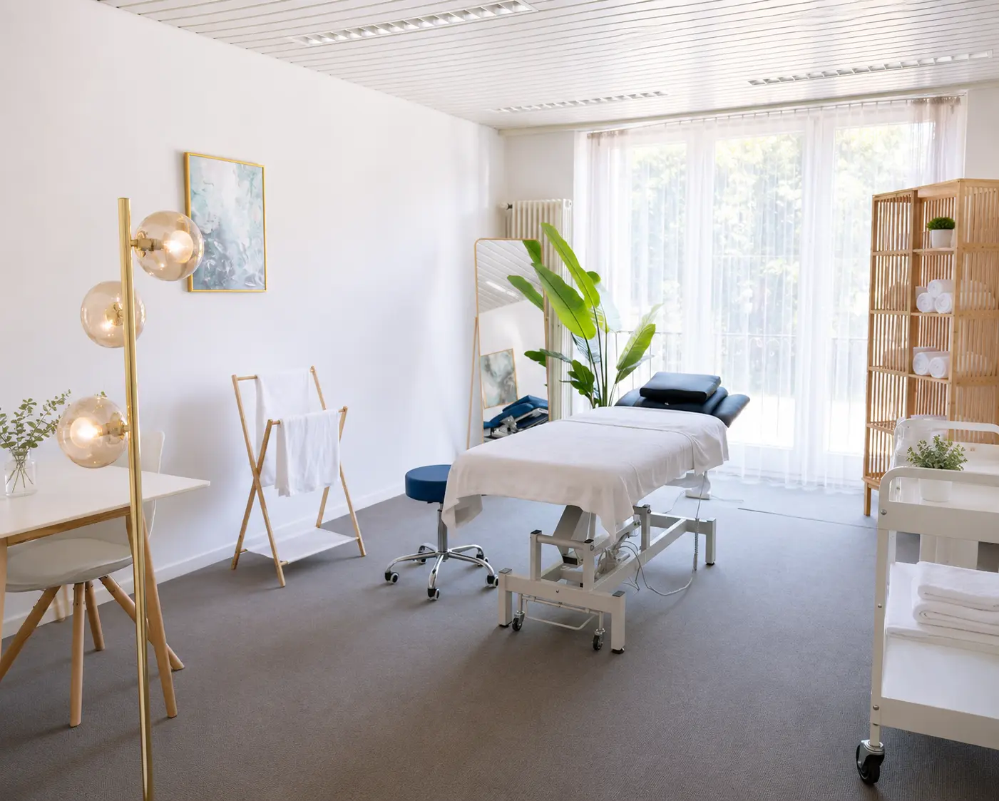 Praxisstandort des Massage Zentrum Oberglatt an der Piazza Santeramo 1 in Bülach